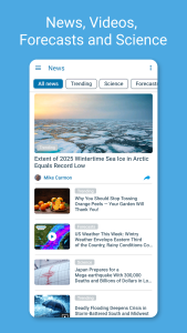 اسکرین شات 8 برنامه Weather Radar - Meteored News