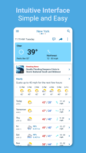 اسکرین شات 2 برنامه Weather Radar - Meteored News