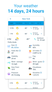 اسکرین شات 6 برنامه Weather Radar - Meteored News