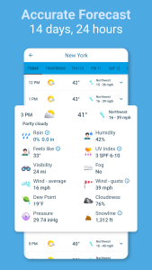 اسکرین شات 5 برنامه Weather Radar - Meteored News