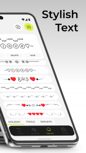 اسکرین شات 2 برنامه ArtFonts: Stylish Text