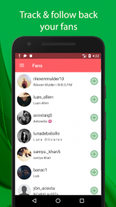 اسکرین شات 5 برنامه Unfollow for Instagram - Non followers & Fans