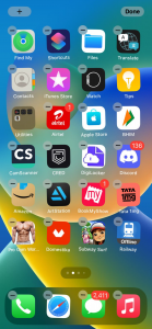 اسکرین شات 3 برنامه iPhone 14 Pro Max Launcher iOS