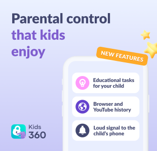 اسکرین شات 1 برنامه Kids360: Parental Control apps