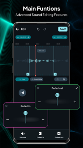 اسکرین شات 2 برنامه Music Cutter & Ringtone Maker