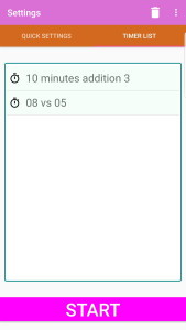 اسکرین شات 5 برنامه Chess Timer