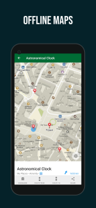 اسکرین شات 1 برنامه Organic Maps・Offline Map & GPS
