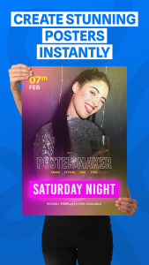 اسکرین شات 2 برنامه Flyer, Poster & Graphic Design
