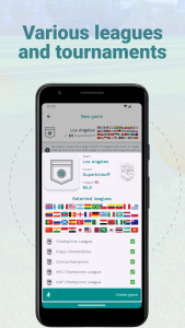 اسکرین شات 2 بازی Superkickoff - Soccer manager