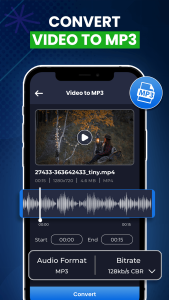 اسکرین شات 2 برنامه Video Converter:Compress Video