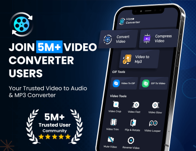 اسکرین شات 1 برنامه Video Converter:Compress Video