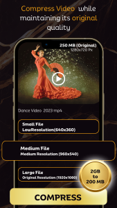 اسکرین شات 1 برنامه Video Compressor & Converter