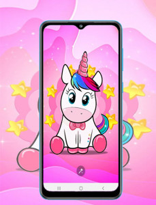 اسکرین شات 2 برنامه تصویر زمینه اسب تک شاخ