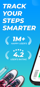 اسکرین شات 1 برنامه Walking: Pedometer diet