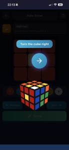 اسکرین شات 3 برنامه Rubik's Cube Solver & Guide