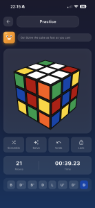 اسکرین شات 6 برنامه Rubik's Cube Solver & Guide