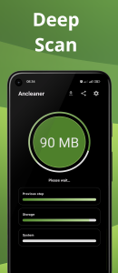 اسکرین شات 1 برنامه Ancleaner, Android cleaner