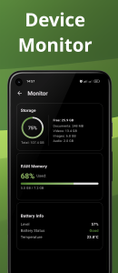 اسکرین شات 4 برنامه Ancleaner, Android cleaner