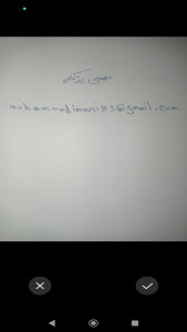 اسکرین شات 2 برنامه تبدیل دست نوشته به متن تایپی