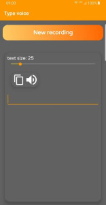 اسکرین شات 3 برنامه Voice typing- Speech to text