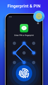 اسکرین شات 3 برنامه App Lock - Fingerprint Applock