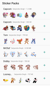 اسکرین شات 2 برنامه Cartoon Stickers for Whatsapp