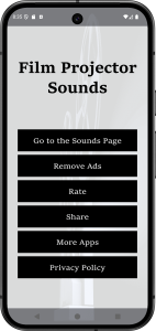 اسکرین شات 5 برنامه Film Projector Sounds