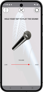 اسکرین شات 1 برنامه Microphone Tap Sounds