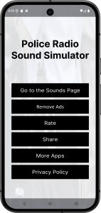 اسکرین شات 5 برنامه Police Radio Sound Simulator