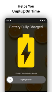 اسکرین شات 3 برنامه Full Battery Charge Alarm