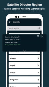 اسکرین شات 5 برنامه Satellite Sat Finder & Compass