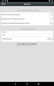 اسکرین شات 8 برنامه VPN Unlimited Proxy AppVPN