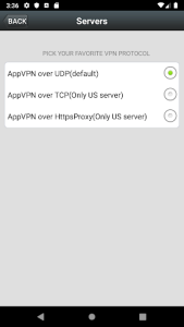 اسکرین شات 4 برنامه VPN Unlimited Proxy AppVPN