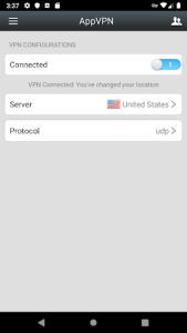 اسکرین شات 2 برنامه VPN Unlimited Proxy AppVPN
