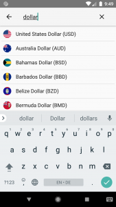 اسکرین شات 4 برنامه Currency Prices Converter