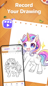 اسکرین شات 6 برنامه AR Draw: Trace to Sketch Anime