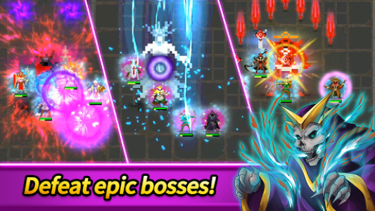 اسکرین شات 2 بازی Dunidle: Dungeon Crawler & Idle Hunter Boss Heroes