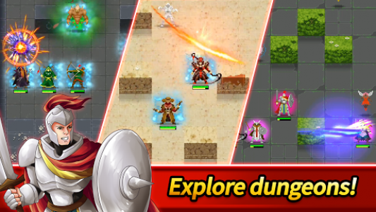 اسکرین شات 1 بازی Dunidle: Dungeon Crawler & Idle Hunter Boss Heroes