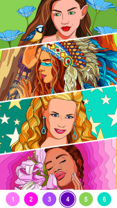 اسکرین شات 3 بازی ColorPlanet® Paint by Number