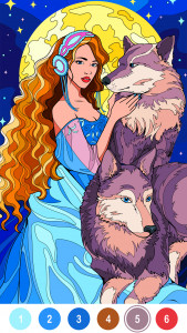 اسکرین شات 5 بازی ColorPlanet® Paint by Number