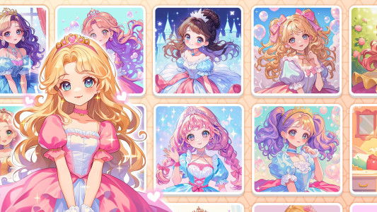 اسکرین شات 1 بازی Doll Color: Princess Coloring