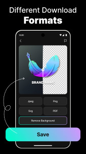 اسکرین شات 8 برنامه Logo Maker - AI Art Design