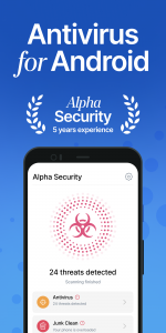 اسکرین شات 1 برنامه Mobile Security Antivirus