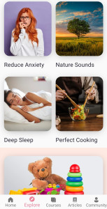 اسکرین شات 6 برنامه ASMR Sleep & Relax Videos