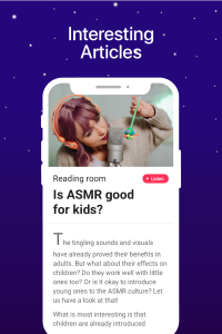 اسکرین شات 4 برنامه ASMR Sleep & Relax Videos