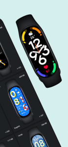 اسکرین شات 2 برنامه Mi Band 7 Watch Faces