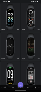 اسکرین شات 1 برنامه Mi Band 8 Watch Faces
