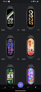 اسکرین شات 2 برنامه Mi Band 8 Watch Faces