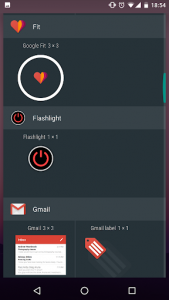 اسکرین شات 1 برنامه Flashlight Widget