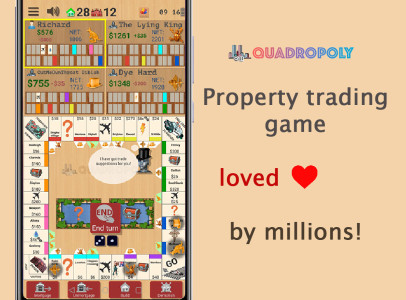 اسکرین شات 1 بازی Quadropoly - Classic Business